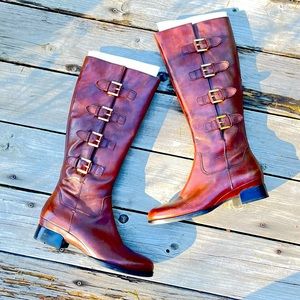 Ecco Sullivan riding boots - adjustable calf width Sz 39 EU 8/8.5 US